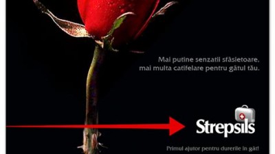 Strepsils - Trandafirul