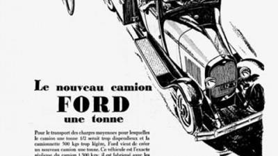 Ford - 1 Ton Truck Debut - 1930