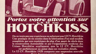 Hotchkiss Sedan - 1928