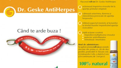 Dr. Geske Antiherpes - Ardei iute