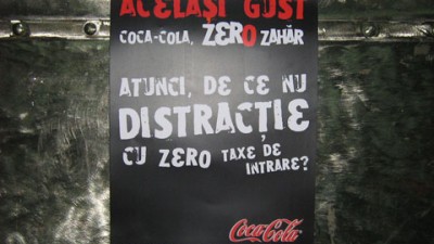 Coca-Cola ZERO - Distractie