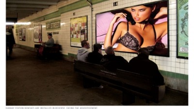 Victoria's Secret - Subway Bench