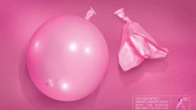 Beat Breast Cancer - Balloons