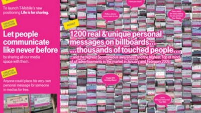 T-Mobile - Outdoor Messages