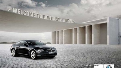 BMW with GPS - Welcome to dontknowwhere