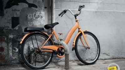 Clima Bicycle Lock - Orange