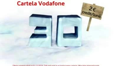 Vodafone - &quot;Internationala&quot; - promotie Craciun