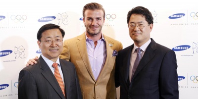 David Beckham, ambasador de brand pentru Samsung la Jocurile Olimpice