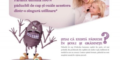 Campania de promovare a produsului Paranix realizata de Itsy Bitsy a avut scopul de a informa parintii in legatura cu tratamentul impotriva paduchilor