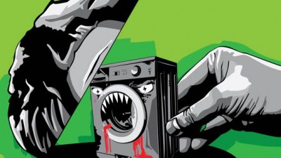 Ecotic - Vanatoarea de monstri editia a II-a &ndash; masina de spalat (poster)