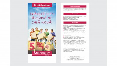 Millennium Bank - Bucuria de casa noua (flyer)