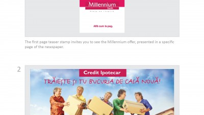 Millennium Bank - Bucuria de casa noua (print)