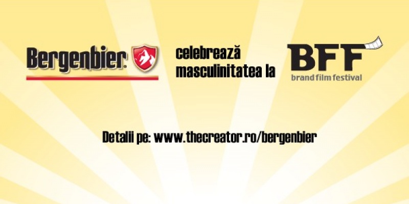 Bergenbier celebreaza masculinitatea prin film, la prima competitie de scurtmetraje din cadrul Brand Film Festival