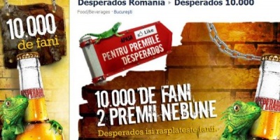 Aplicatia "Desperados 10.000" realizata de Odyssey da fanilor Desperados ocazia sa castige o zi de rafting sau o zi de kite surfing