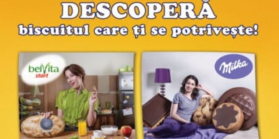 Draftcb a conceput campania integrata "Descopera biscuitul care ti se potriveste" pentru promovarea marcilor Belvita, TUC, Milka si Oreo