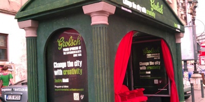 Teatru in autobuz, cinema la metrou si muzica live in intersectii: Grolsch isi propune sa schimbe orasul prin creativitate