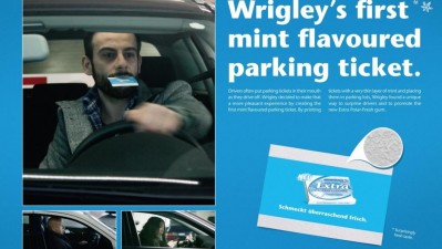 Wrigley's Extra - Mint Parking Ticket
