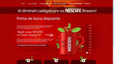 Nescafe Brasero &ndash; Portia de buna dispozitie