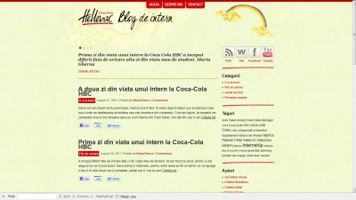 Blog: Coca-Cola HBC Jobs - Blog de intern