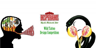 &ldquo;Mind trick&rdquo; si &rdquo;Lemon Headphones&rdquo; castiga Desperados Wild Tattoo Design Competiton