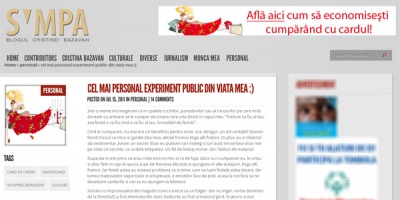 Prejudecatile romanilor fata de plata cu cardul, contracarate prin experimentul MasterCard de pe blogul Cristinei Bazavan