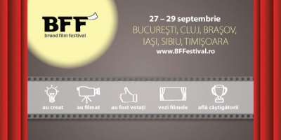 Brand Film Festival aduce povestile de brand spuse de consumatori in 6 orase din tara, intre 27 si 29 septembrie