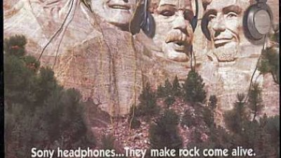 Sony Headphones - Mount Rushmore