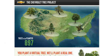 Aplicatie Facebook: Chevrolet - The Chevrolet Tree Project