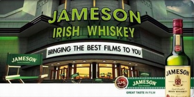 Asocierea brandului Jameson cu cinematografia: competitii de scurtmetraje, proiectii de filme si sponsorizari de festivaluri