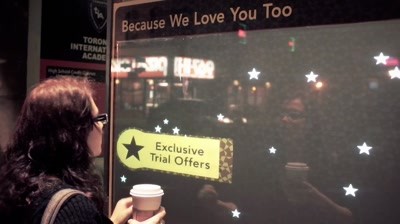 Starbucks - Rewards Interactive Window