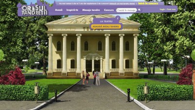 Website: Milka &ndash; Orasul Tandretii (Teatru)