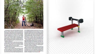 LEGO - Fitness - Reclama in Decat o Revista