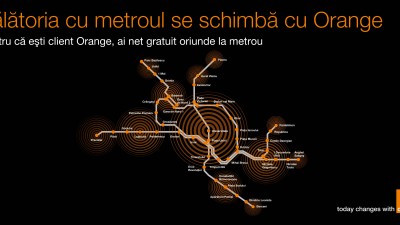 Orange - Harta metrou