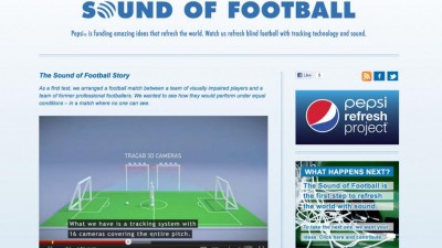 Website: Pepsi - The Sound Of Football