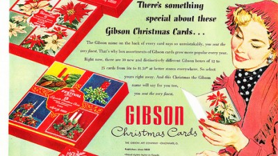 Gibson Christmas Cards - Something special