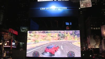 Hyundai - Interactive Racing Game in New York Times Square