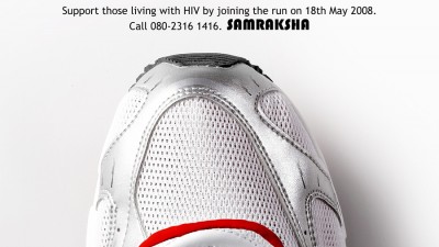 Samraksha AIDS Run - Shoe