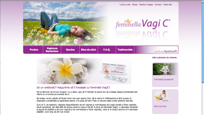 Web site design: www.feminella.ro (2)