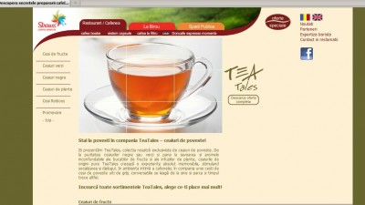 Website: coffeeservices.ro - Tea Tales