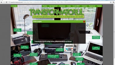 Website: Transformatorul.com - Homepage