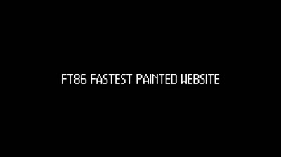 Toyota - The Fastest Painted Website