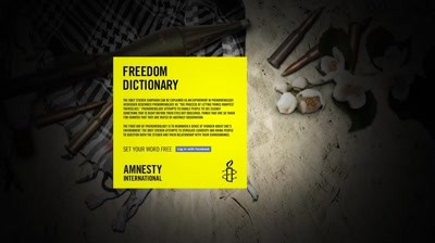 Amnesty International - Freedom Dictionary