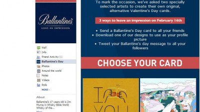 Aplicatie Facebook: Ballantine's - Ballantine's Day
