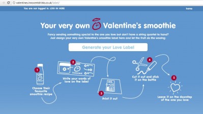 Aplicatie Facebook: Innocent drinks - Valentine's, 1