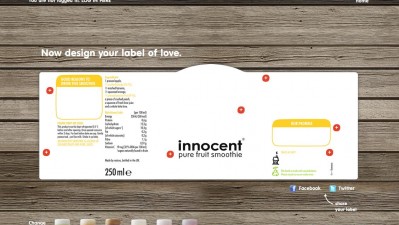 Aplicatie Facebook: Innocent drinks - Valentine's, 2