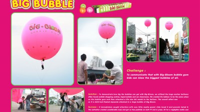 Big Bloom Bubble Gum - Hot air balloon