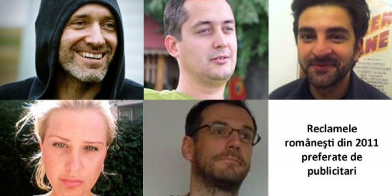 Serban Alexandrescu, Liviu Turcanu, Dani Macarie, Marius Rosu si Corina Bacanu despre ad-urile romanesti preferate din 2011