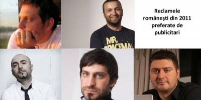 Sorin Tranca, Bogdan Gheorghiu, Razvan Capanescu, Mihai Gongu, Vasile Alboiu despre ad-urile romanesti preferate in 2011