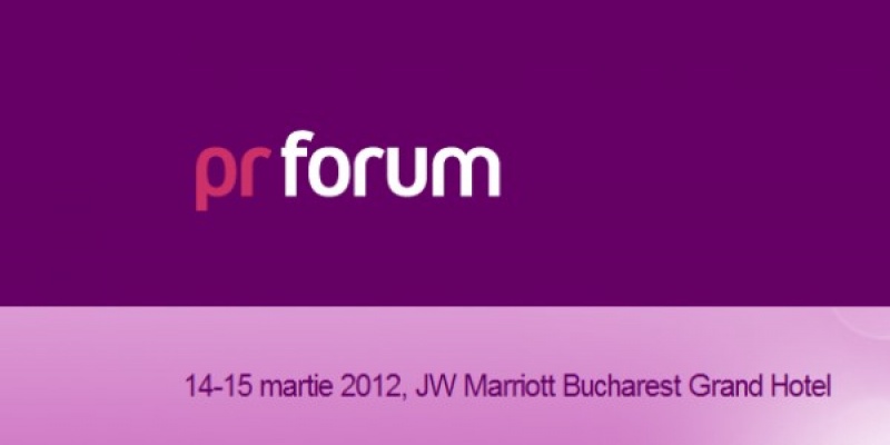 3 invitati internationali din Londra si Bruxelles vin la PR Forum 2012