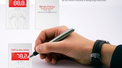 Renato Fran&ccedil;a Personal Trainer - Define your weight business card